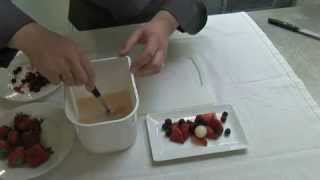 Recettes de cuisine  Perles de litchi  agar agar [upl. by Einnov]