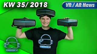 Virtual Reality News Wochenrückblick KW3518 Pimax Meetup Berlin IFA 2018 Oculus Connect 5 [upl. by Zubkoff]