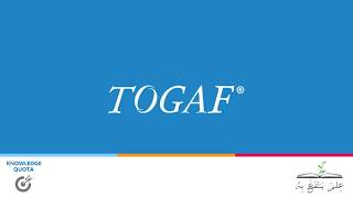 5 Togaf Basic Concepts Architecture Framework Arabic QUOTA [upl. by Fisoi738]