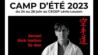 Rick Hotton sensei Quebec retrouvailles 2023 [upl. by Deroo]