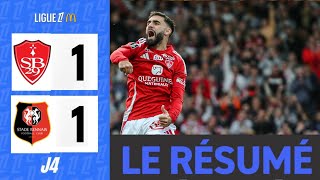 Stade Brestois vs Stade Rennais 11 Résumé  Ligue 1 2024 [upl. by Kilan]