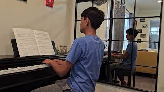 Daksh presenting Scherzo ABRSM Grade 5 piano piece [upl. by Shelah]