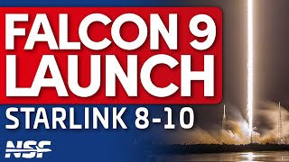 SpaceX Falcon 9 Launches Starlink 810 [upl. by Arev]