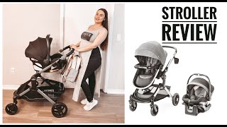 STROLLER REVIEW  GRACO MODES NEST TRAVEL SYSTEM [upl. by Adel]