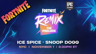 THE PRELUDELIVE EVENT 11124SNOOPDOGGICE SPICEFORTNITEPCDEVI PLAYS GAMES [upl. by Wasserman917]