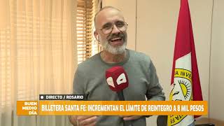 Billetera Santa Fe Incrementan el límite de reintegro a 8000 [upl. by Airla791]