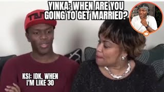 KSI Talks About His Marriage 😳 [upl. by Llorre61]