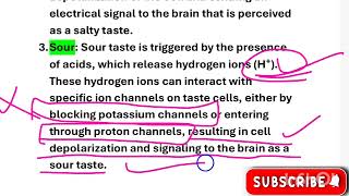 🔥How do molecules interact with Gustatory Receptors to produce Distinct Taste 📚💯✔️ science ignou [upl. by Avivah]