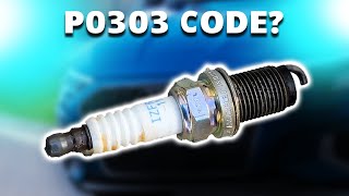 P0303 ERROR CODE MEANING SYMPTOMS CAUSES AND SOLUTIONS Cylinder 3 Misfire Detected [upl. by Neely]