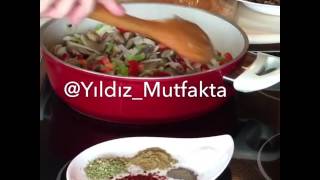 Güveçte Mantarlı Kaşarlı Et Sote Tarifi  Muhteşem Yemek Tarifleri [upl. by Sonny930]