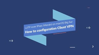 How to configuration Client VPN L2TP over IPsec Cisco Meraki on iMac or MacBook macOS [upl. by Udall]