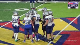 Freeburg at Roxana Shells Football [upl. by Ecirtnom321]