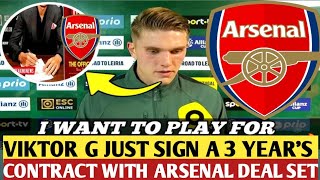 🔴Arsenal Signs Viktor Gyökeres A New Era Begins [upl. by Naehgem885]