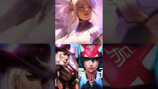 La indecorosa Ashe X Kiriko X Mercy Overwatch Cover Latino IA overwatch mercy kiriko ashe [upl. by Clarence]