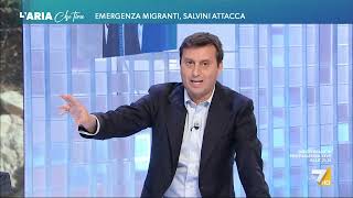 Migranti Luca Casarini quotPerché non si mandano più poliziotti a Lampedusa Non è unemergenzaquot [upl. by Adlihtam739]