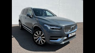 Volvo XC90 B5 Diesel AWD 249hk 2022 CTW43Z [upl. by Ynaffad]