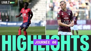 Résumé 8ème journée  Ligue 2 BKT 2425 [upl. by Tessie]