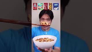 EATING VARIOUS BISCUIT AS CEREAL asmr mukbang [upl. by Lenad]