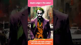 How Heath Ledger Became the Ultimate Joker shortsvideo viralshorts youtubeshorts blissisland [upl. by Eladnyl]