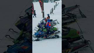 Never gets old❕winter michigan fxrracing snowcross 100 fullthrottle polaris [upl. by Neened]