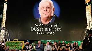 WWE Network The WWE roster honors the life of WWE Hall of Famer quotThe American Dreamquot Dusty Rhodes [upl. by Narda211]