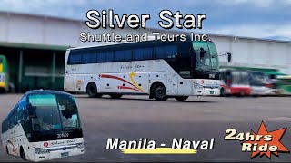 Manila to Naval Biliran  Land trip Bus Ride via Silver Star Bus [upl. by Alehs]