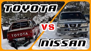 Toyota LN106 vs Nissan Patrol Y60Y61 M57 [upl. by Jeane20]