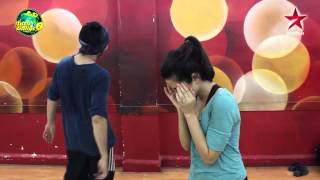 Nach Baliye 6  Raqesh and Ridhi practice lifts [upl. by Madoc]