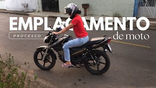 Processo emplacamento de moto [upl. by Wedurn]