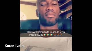 Didier Drogba rend hommage à Dezy Champion [upl. by Hainahpez]