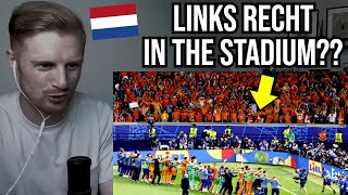 Reaction To Netherlands Fans Celebrating Win vs Turkey at EURO 2024 Links Recht in Stadium [upl. by Akinoj]