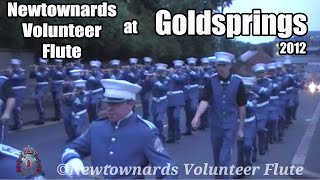 Newtownards Volunteer Flute at Goldsprings Annual Parade 2012  Full Parade with band [upl. by Mancino]