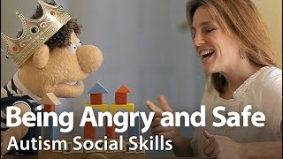 Being Angry amp Safe Autism Social Skills Video [upl. by Amsa]