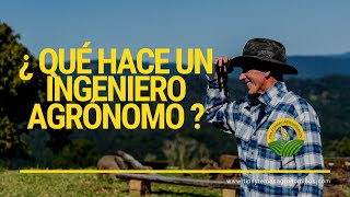 ¿ Qué hace un Agrónomo [upl. by Westbrook]