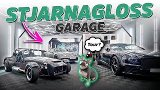 A Tour of the Stjarnagloss Garage  Detailing Bays Art Walls Shop Dog amp More [upl. by Roper]