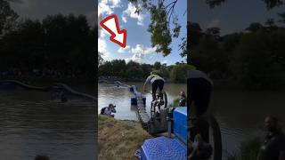 Cycle Racing on Floating BridgesA Celebration of Innovation and Community youtubeshorts trending [upl. by Thirion]