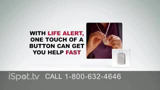 Life alert commercial get help fast Ispottv [upl. by Callery]