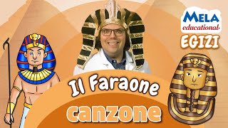 Il faraone  Renato lo scienziato canzone Educational MelaMusicTV ​ [upl. by Acinoj]