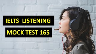 IELTS Listening Practice Test 2024  Real IELTS Exam  Latest IELTS Listening Mock Test 165 [upl. by Feer]