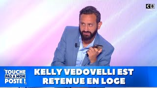 Cyril Hanouna appelle Kelly Vedovelli en direct [upl. by Kajdan]