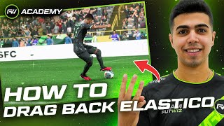 HOW TO DRAG BACK ELASTICO IN FC24  FUTWIZ Academy [upl. by Leanard]