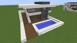 Minecraft Modern Ev Yapımı [upl. by Eniahs]