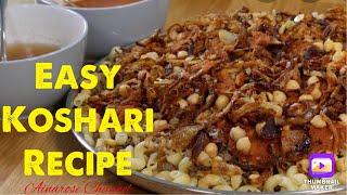 Easy koshari recipe [upl. by Kaitlynn]