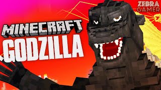 Minecraft Godzilla DLC  Zebras Minecraft Fun [upl. by Lichtenfeld514]