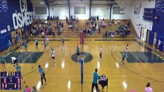 Oswego High School vs Fulton High School Mens JV Volleyball [upl. by Care435]