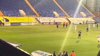 jordan rhodes penalty against tranmere tranmere 31 blackpool FT [upl. by Pember849]