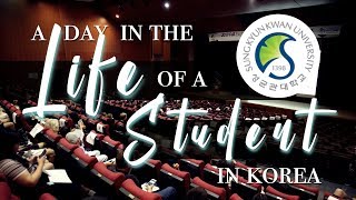 A Day in the Life of a Student in Korea  SKKU EXCHANGE [upl. by Raddi]