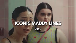 Iconic Maddy lines from Euphoria S2 [upl. by Magel]