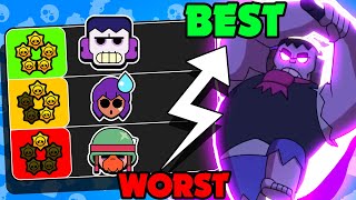 RANKING ALL 81 BRAWLERS Tier List  July 2024 [upl. by Anerahs]