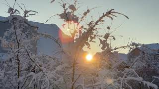 Magischer Winter 03122023EntspannungsMеlodie Relaxing Video 4k [upl. by Aig]